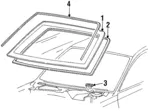 Windshield - Ford (f5zz6303100aa) - view 7