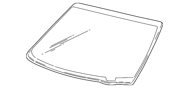 Windshield - Ford (f65z1503100aa) - view 3