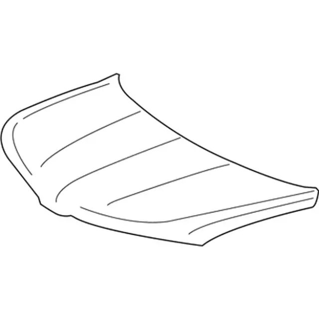 Hood Assembly - Ford (fa1z16612a) - view 2