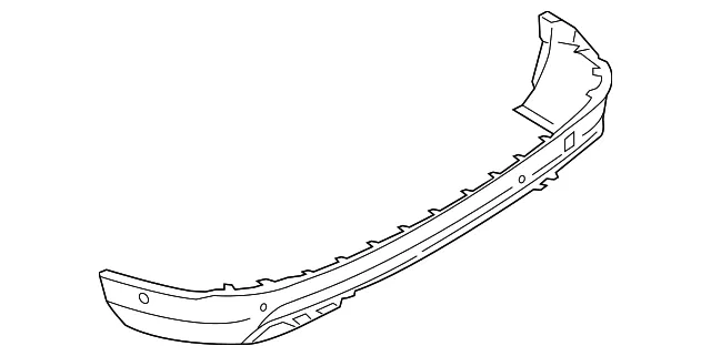 Bumper Extension - Ford (fa1z17f828cd) - view 3