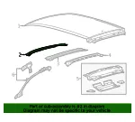Windshield Header - Ford (fa1z5803408a) - view 6
