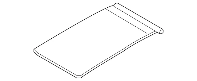 Headlining Sliding Roof Pane - Ford (fa1z58519a02ab)