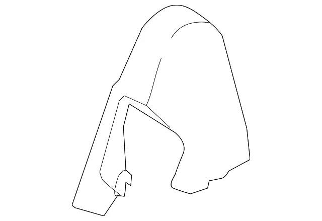 Hinge Cover - Ford (fa1z5867460ae) - view 2