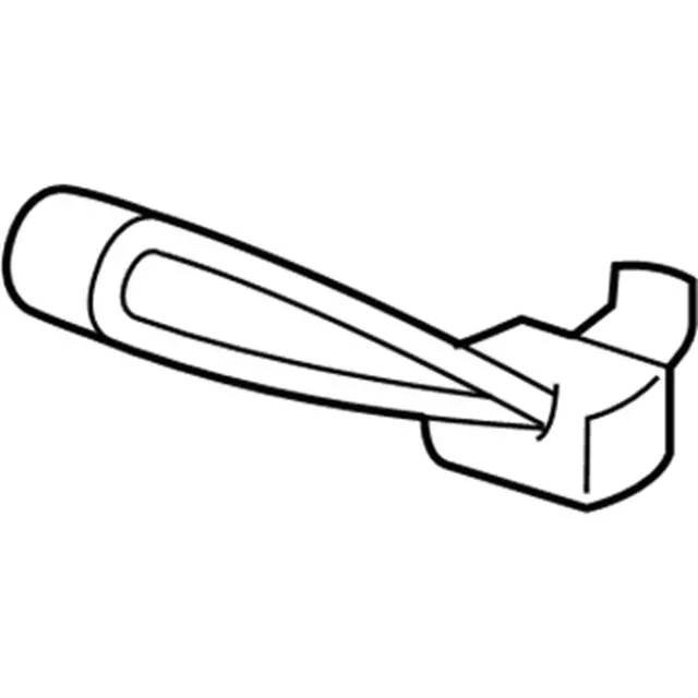 Pull Handle - Ford (fl1z78434a14aa) - view 14