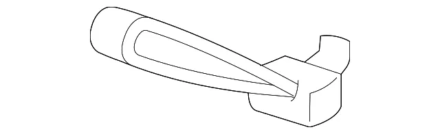 Pull Handle - Ford (fl1z78434a14aa) - view 7