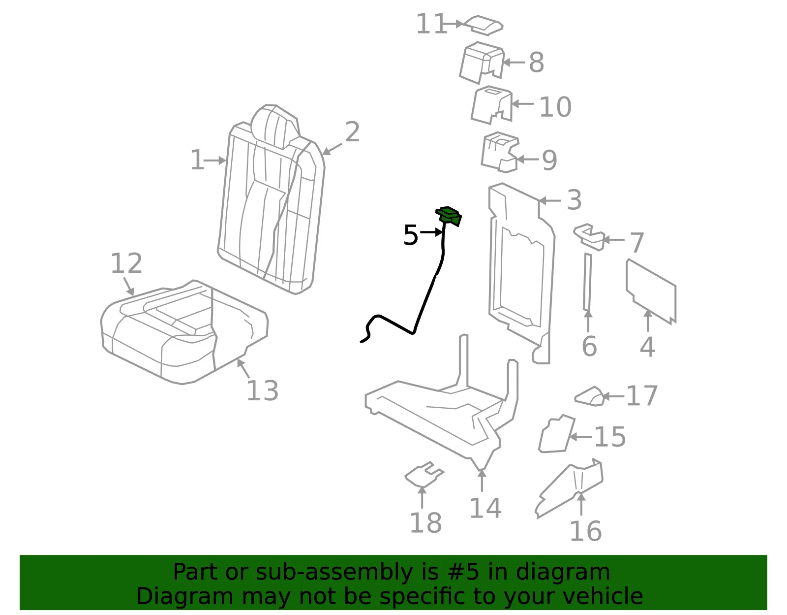 Handle - Ford (fl1z7862418da) - view 5