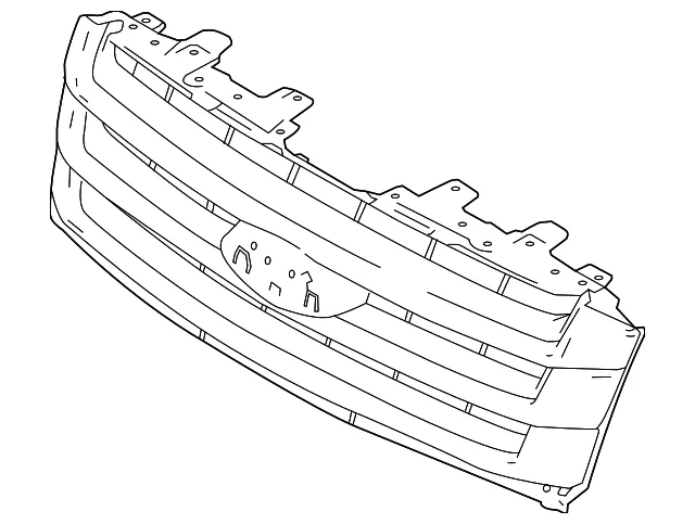 Grille - Ford (fl1z8200a) - view 6