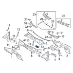 Water Deflector - Ford (fl3z1502409a) - view 11