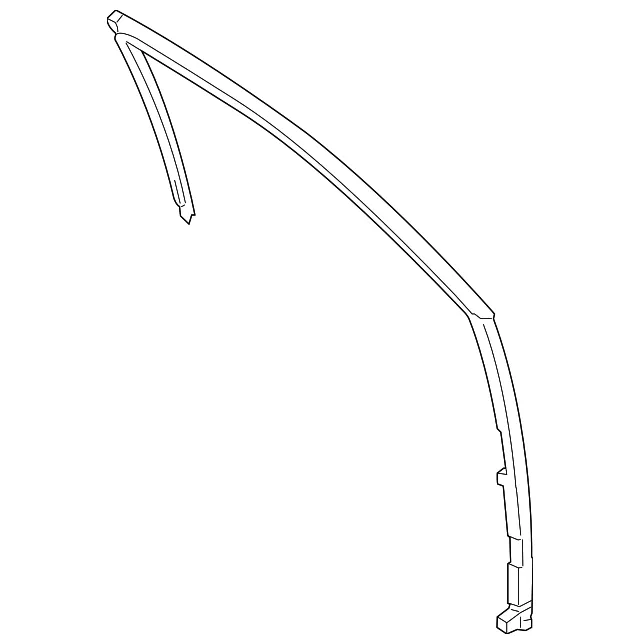 Window Channel - Ford (fl3z1521597e) - view 9