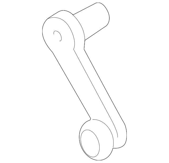 Window Handle - Ford (fl3z1523342aa) - view 7