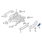 Adjust Handle - Ford (fl3z1561199ae) - view 10