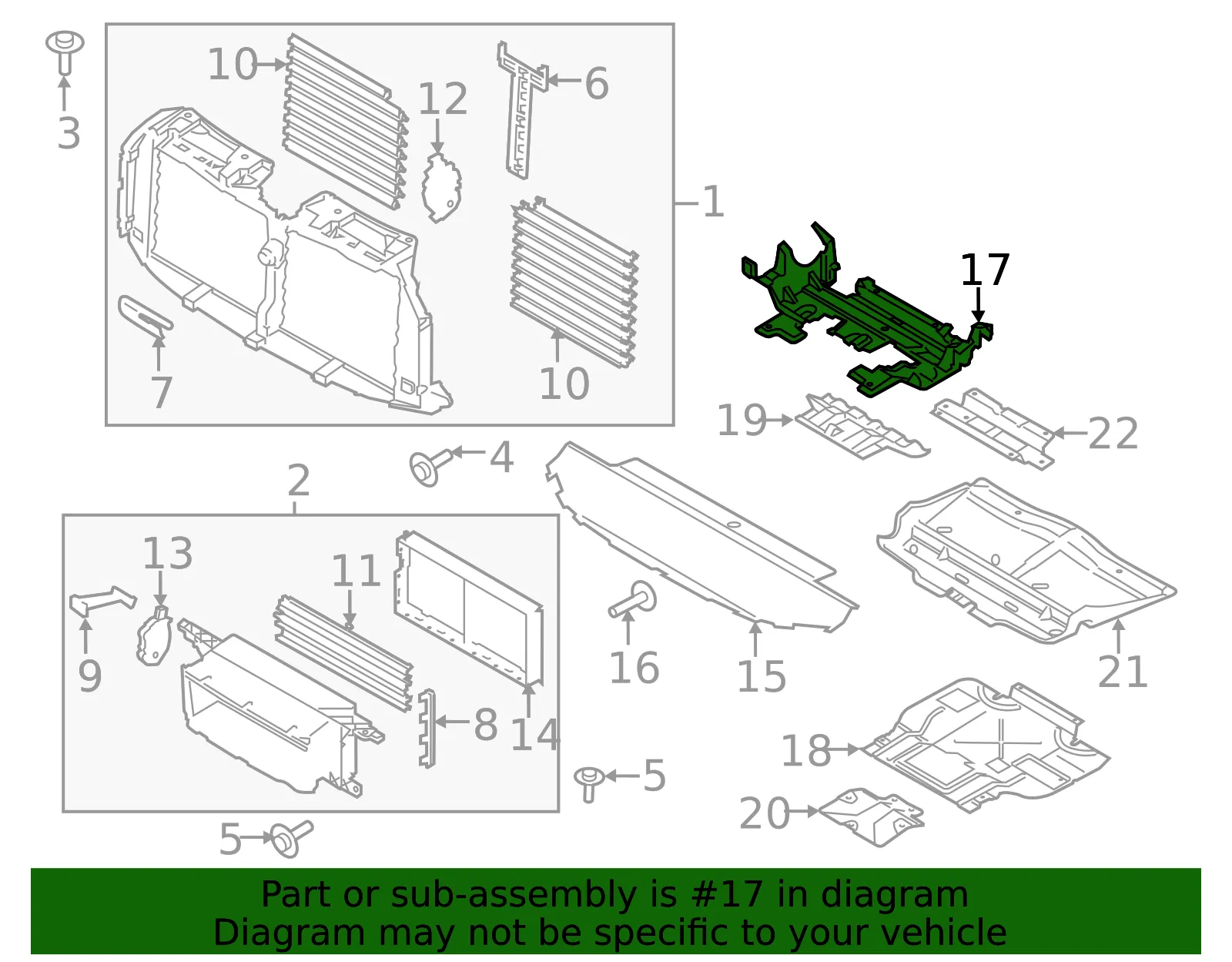 Splash Shield - Ford (fl3z16054d) - view 6