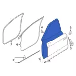 Door Shell - Ford (fl3z1620125c) - view 13