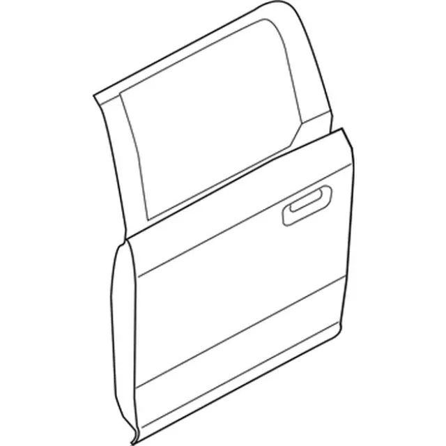 Door Shell - Ford (fl3z1624630d) - view 8