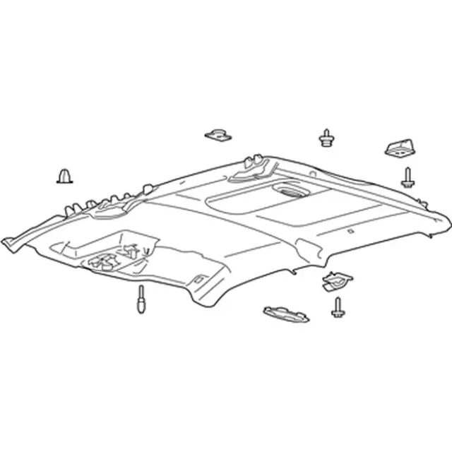 Headliner - Ford (fl3z1651944aa) - view 5