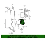 Interior Door Handle - Ford (fl3z1822601af) - view 16