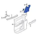 Window Molding - Ford (fl3z1825504ad) - view 13