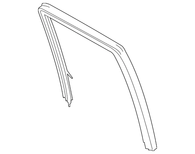 Window Channel - Ford (fl3z1825766b) - view 10