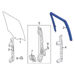 Window Channel - Ford (fl3z1825766b) - view 26