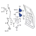Door Hinge - Ford (fl3z1826800c) - view 19