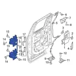Door Hinge - Ford (fl3z1826800c) - view 20