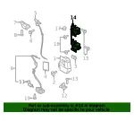Door Hinge - Ford (fl3z1826800c) - view 22