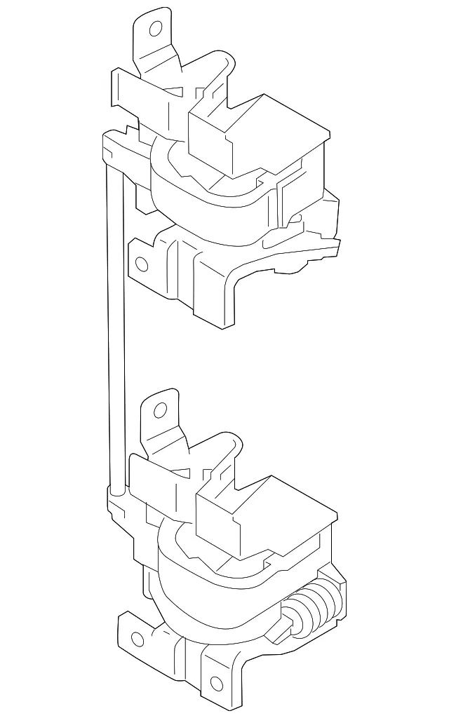 Door Hinge - Ford (fl3z1826801c) - view 11