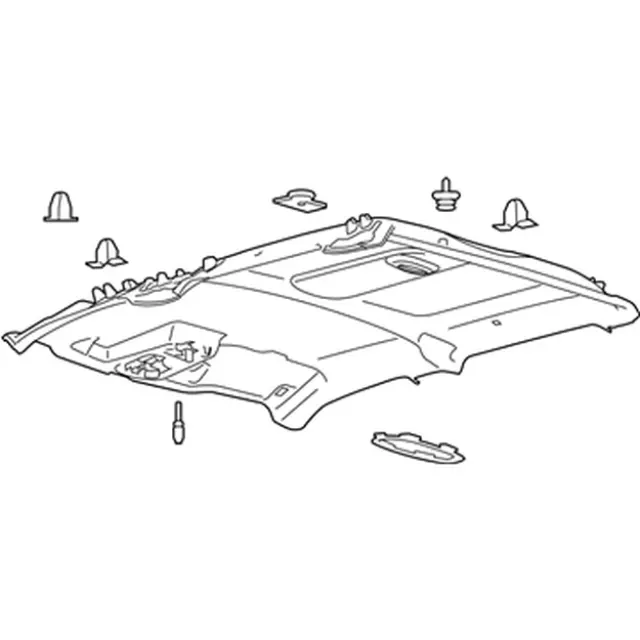 Headliner - Ford (fl3z1851944aa) - view 5