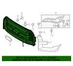 Grille - Ford (fl3z8200da) - view 11