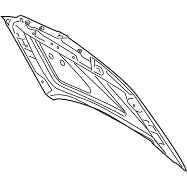 Hood Assembly - Ford (fl7z16612a) - view 4