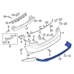Valance Panel - Ford (fm5z17626aaptm) - view 14