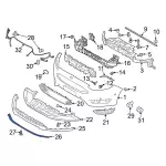 Valance Panel - Ford (fm5z17626aaptm) - view 15