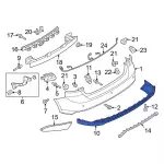 Valance Panel - Ford (fm5z17626baptm) - view 19