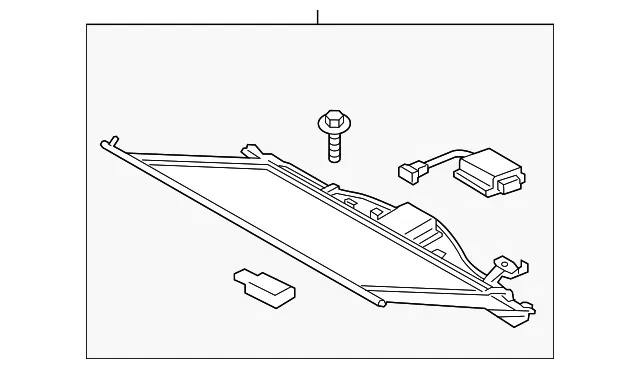 Shade Window - Ford (fp5z54402a34a) - view 2