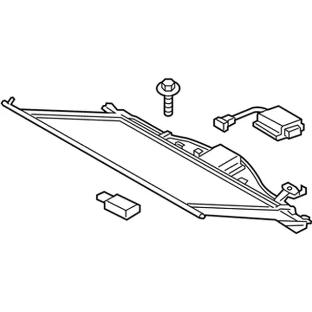 Shade Window - Ford (fp5z54402a34a) - view 4