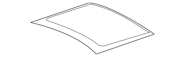 Rear Glass - Ford (fp5z54500a18a) - view 2