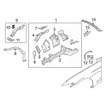 Fender Mtg Bkt - Ford (fr3z16094a) - view 16
