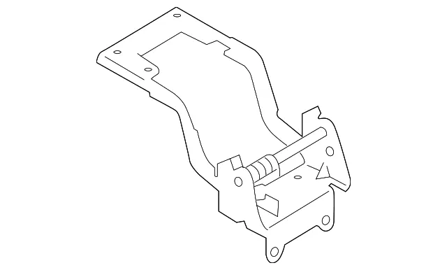 Console Hinge - Ford (fr3z6304604a) - view 4
