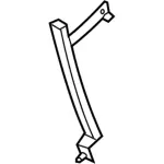 Window Regulator Rail - Ford (fr3z63222a00a) - view 13