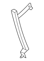 Window Regulator Rail - Ford (fr3z63222a00a) - view 14