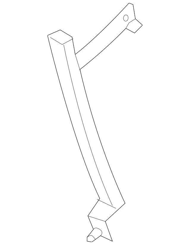 Window Regulator Rail - Ford (fr3z63222a00a) - view 6