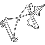 Window Regulator - Ford (fr3z6323208d) - view 7
