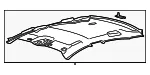 Headliner - Ford (fs7z5451916ab) - view 9