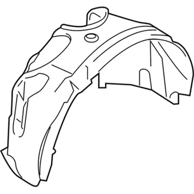 Fender Splash Shield - Ford (ft4z16103f) - view 4