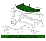 Hood Panel - Ford (ft4z16612a) - view 10