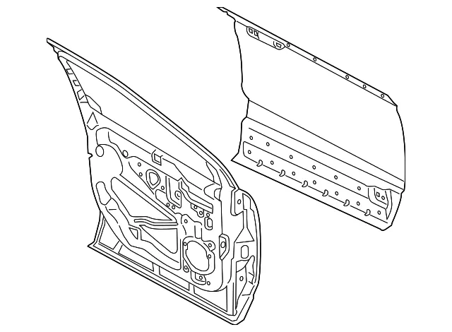 Door Shell - Ford (ft4z5820125b) - view 4