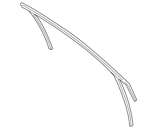 Window Channel - Ford (ft4z5821596d) - view 7
