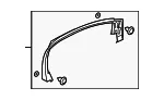Window Molding - Ford (ft4z5851752aa) - view 8