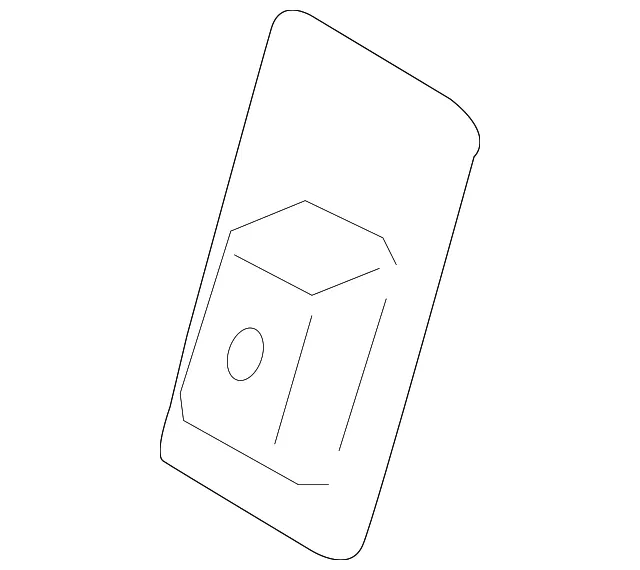 Bezel Latch - Ford (ft4z58624a08af) - view 2