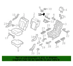 Bezel Latch - Ford (ft4z58624a08at) - view 6